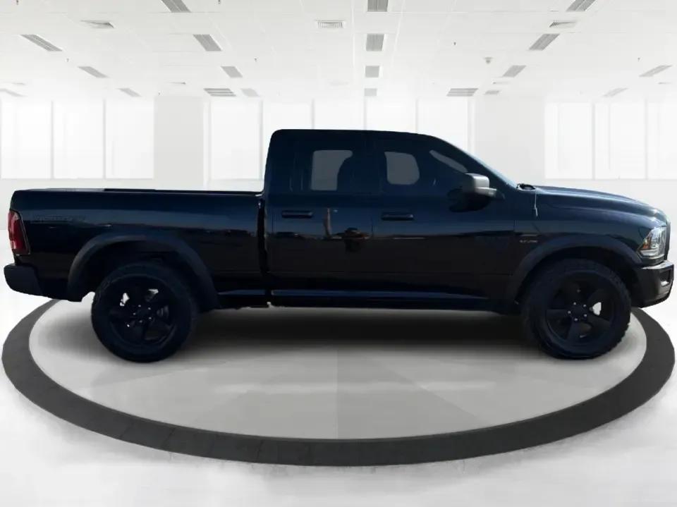 2019 Ram 1500 Warlock Quad Cab 4x4 6'4 Box (1C6RR7GT7KS) with an 5.7L V8 OHV 16V engine, 8A transmission, located at 1230 East Main St, Xenia, OH, 45385, (937) 908-9800, 39.688026, -83.910172 - **Unleash Your Adventures with the 2019 Ram 1500 Warlock Quad Cab 4x4!**<br /> <br /> Are you in search of the perfect truck to elevate your weekend adventures or tackle your weekday commutes? Look no further! The 2019 Ram 1500 Warlock Quad Cab 4x4 is designed to handle anything from family outings - Photo#1