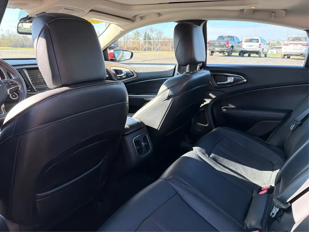 2015 Chrysler 200 C (1C3CCCCB6FN) with an Other engine, located at 4508 South Dixie Dr, Moraine, OH, 45439, (937) 908-9800, 39.689976, -84.218452 - **Elevate Your Everyday with the 2015 Chrysler 200 Sedan: Perfect for Your Lifestyle!**<br /> <br /> Are you searching for a reliable, stylish sedan that fits perfectly into your daily life? Look no further than this stunning 2015 Chrysler 200, available now at Advantage Car and Credit in Moraine, O - Photo#10