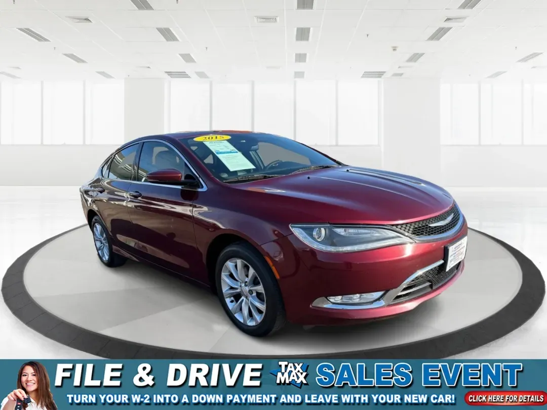 2015 Chrysler 200 C (1C3CCCCB6FN) with an Other engine, located at 4508 South Dixie Dr, Moraine, OH, 45439, (937) 908-9800, 39.689976, -84.218452 - **Elevate Your Everyday with the 2015 Chrysler 200 Sedan: Perfect for Your Lifestyle!**<br /> <br /> Are you searching for a reliable, stylish sedan that fits perfectly into your daily life? Look no further than this stunning 2015 Chrysler 200, available now at Advantage Car and Credit in Moraine, O - Photo#0