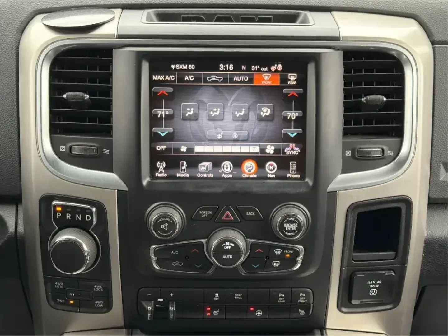 2016 Ram 1500 Big Horn (1C6RR7TTXGS) with an 5.7L V8 OHV 16V engine, 6A transmission, located at 401 Woodman Dr, Riverside, OH, 45431, (937) 908-9800, 39.760899, -84.123421 - **Elevate Your Adventures with the 2016 Ram 1500 Big Horn - Perfect for Any Lifestyle!**<br /> <br /> Are you ready to transform your daily commute or weekend outings? The 2016 Ram 1500 Big Horn is not just a truck; it's a lifestyle enhancer that brings both comfort and capability together seamlessl - Photo#12