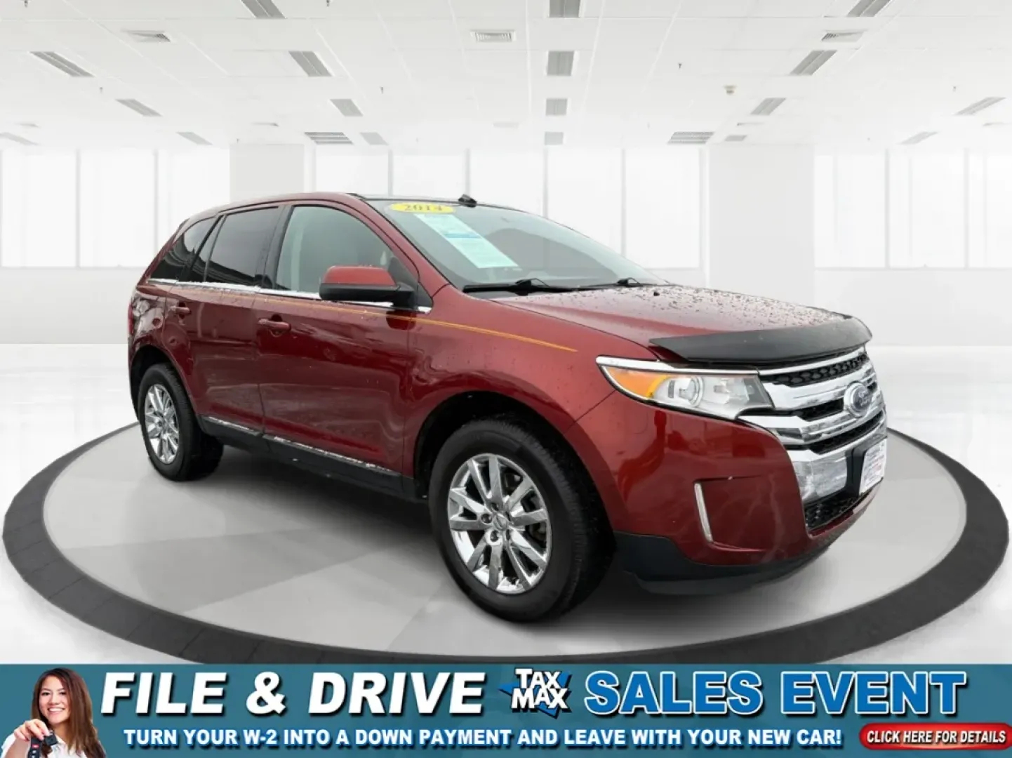 2014 Ford Edge Limited (2FMDK4KC2EB) with an 3.5L V-6 DOHC engine, located at 8750 N County Rd 25A, Piqua, OH, 45356, (937) 908-9800, 40.164391, -84.232513 - **Discover the Perfect Family SUV for Your Next Adventure: 2014 Ford Edge Limited at Advantage Car and Credit - Piqua!**<br /> <br /> Are you searching for a versatile and stylish vehicle that can accommodate your growing family's needs while also providing the comfort and style you crave? Look no f - Photo#0