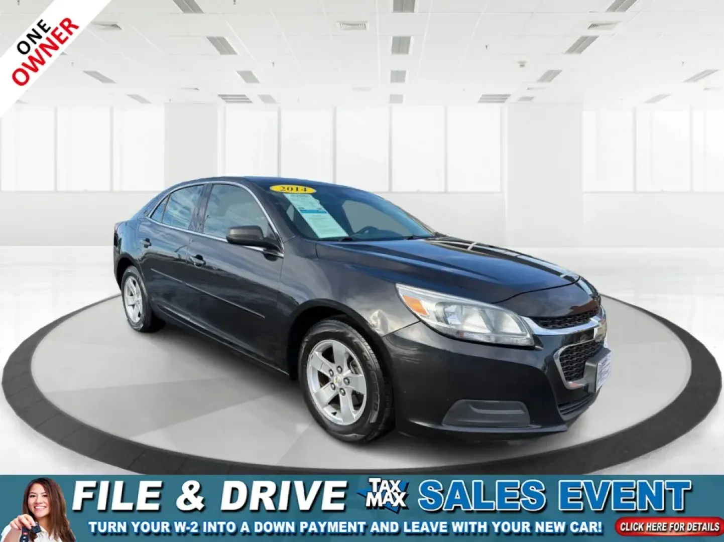 2014 Chevrolet Malibu 1LS (1G11B5SL3EF) with an ECOTEC 2.5L I-4 gasoline direct injection engine, 6-Speed Automatic transmission, located at 1230 East Main St, Xenia, OH, 45385, (937) 908-9800, 39.688026, -83.910172 - Discover the perfect blend of style, comfort, and performance with the 2014 Chevrolet Malibu 1LS, now available at Advantage Car and Credit in Xenia, OH! If you're seeking a dependable vehicle for your daily commute, weekend getaways, or family outings, this sedan is designed to meet your needs. Wit - Photo#0