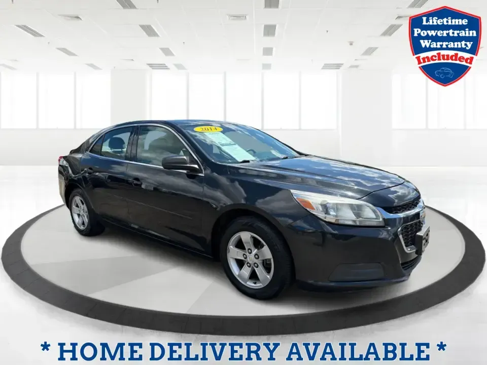 2014 Chevrolet Malibu LS (1G11B5SL3EF) with an 2.5L L4 DOHC 16V engine, 6-Speed Automatic transmission, located at 401 Woodman Dr, Riverside, OH, 45431, (937) 908-9800, 39.760899, -84.123421 - Need a dependable sedan that fits real life-school drop-offs, long commutes down I675, and weekend runs to The Greene or Carriage Hill-without draining your fuel budget? This 2014 Chevrolet Malibu LS is a smart, comfortable choice for Riverside drivers who want an easygoing daily vehicle with the sp- Photo#0