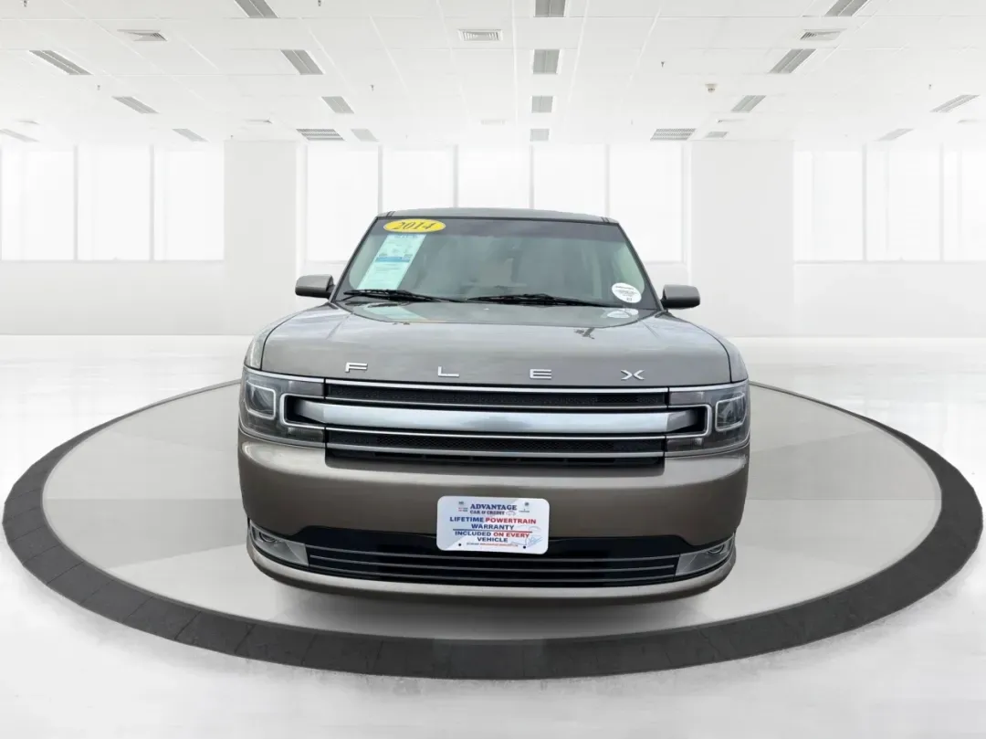 2014 Ford Flex Limited (2FMGK5D89EB) with an 3.5L V-6 DOHC engine, 6-Speed Automatic Overdrive transmission, located at 401 Woodman Dr, Riverside, OH, 45431, (937) 908-9800, 39.760899, -84.123421 - Are you ready to upgrade your lifestyle with a reliable vehicle that accommodates both family adventures and daily commutes? Look no further than this stunning 2014 Ford Flex Limited, available now at Advantage Car and Credit in Moraine, OH. With its spacious interior, versatile cargo capacity, and - Photo#7