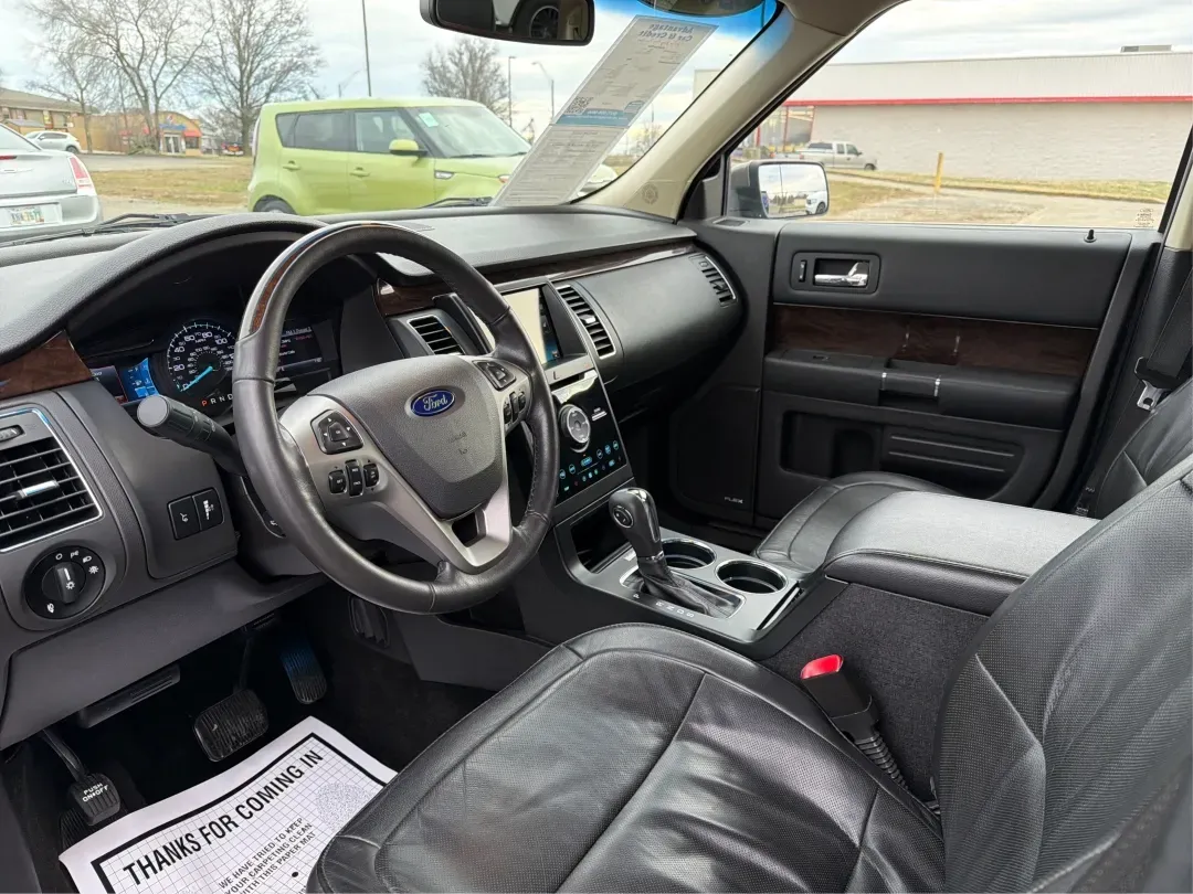 2014 Ford Flex Limited (2FMGK5D89EB) with an 3.5L V-6 DOHC engine, 6-Speed Automatic Overdrive transmission, located at 401 Woodman Dr, Riverside, OH, 45431, (937) 908-9800, 39.760899, -84.123421 - Are you ready to upgrade your lifestyle with a reliable vehicle that accommodates both family adventures and daily commutes? Look no further than this stunning 2014 Ford Flex Limited, available now at Advantage Car and Credit in Moraine, OH. With its spacious interior, versatile cargo capacity, and - Photo#9