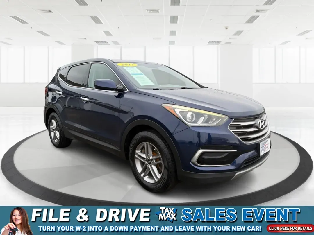 2017 Hyundai Santa Fe 2.4L (5XYZTDLB6HG) with an Theta II 2.4L I-4 gasoline direct injection engine, located at 1099 N County Rd 25A , Troy, OH, 45373, (937) 908-9800, 40.057079, -84.212883 - 2017 Hyundai Santa Fe 2.4L - Photo#0