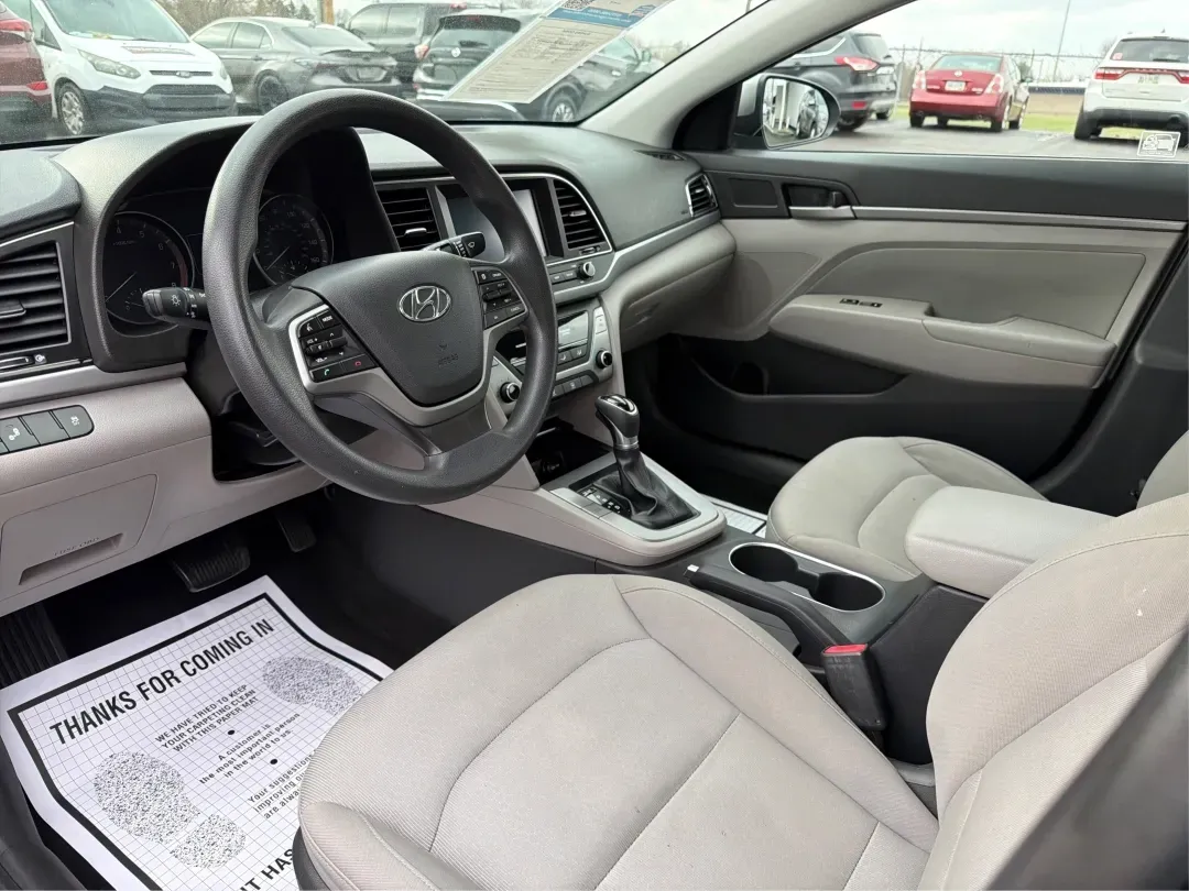 2018 Hyundai Elantra SEL (5NPD84LF2JH) with an Nu 2L I-4 DOHC engine, located at 1099 N County Rd 25A , Troy, OH, 45373, (937) 908-9800, 40.057079, -84.212883 - 2018 Hyundai Elantra SEL - Photo#9