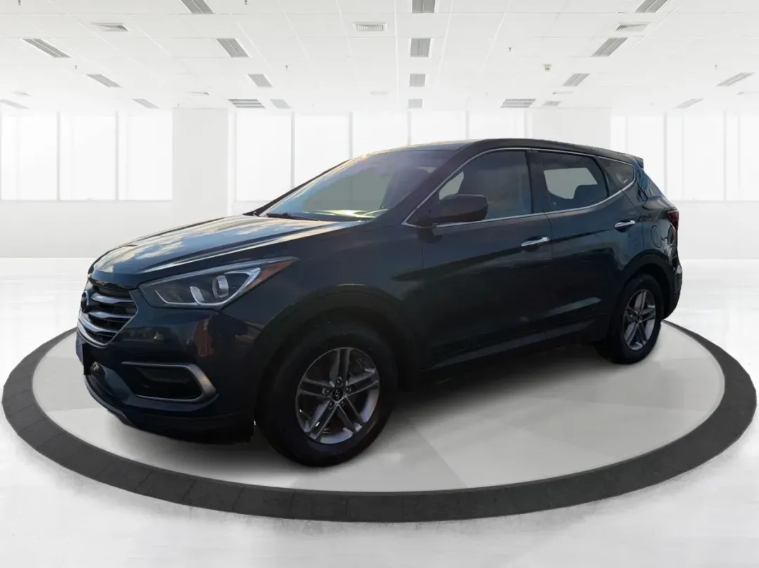2017 Hyundai Santa Fe 2.4L (5NMZT3LBXHH) with an Theta II 2.4L I-4 gasoline direct injection engine, located at 880 E. National Road, Vandalia, OH, 45377, (937) 908-9800, 39.891918, -84.183594 - 2017 Hyundai Santa Fe 2.4L - Photo#8