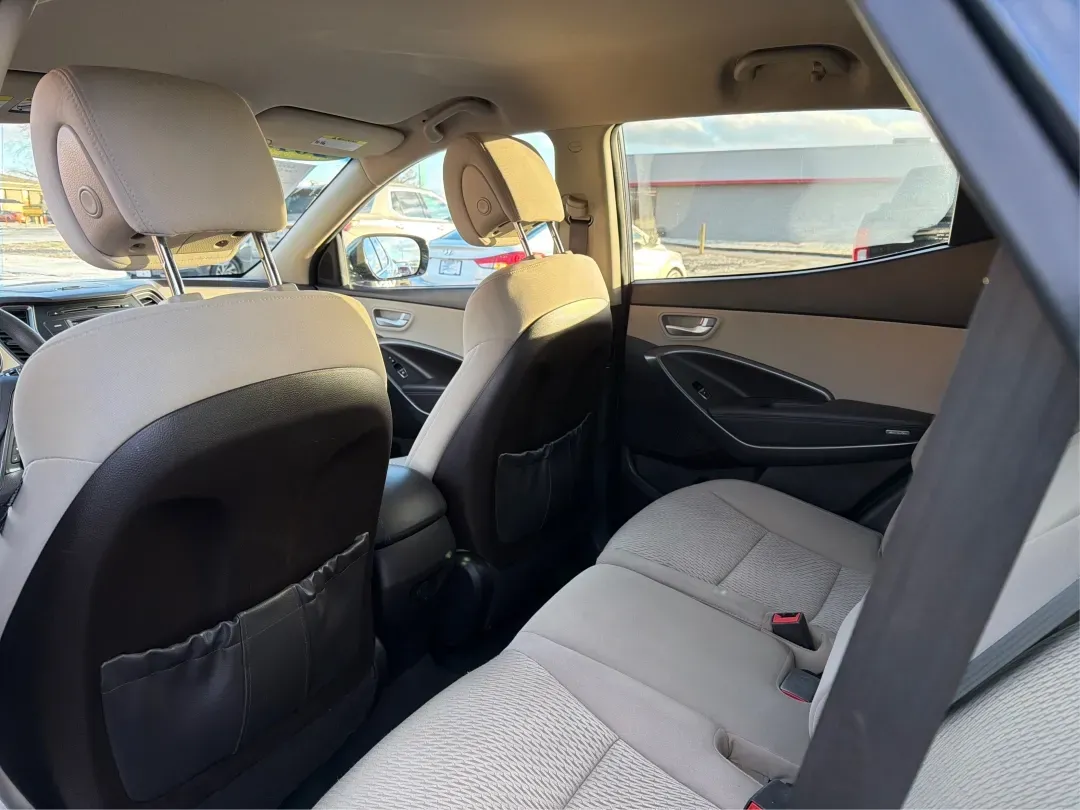 2017 Hyundai Santa Fe 2.4L (5NMZT3LBXHH) with an Theta II 2.4L I-4 gasoline direct injection engine, located at 880 E. National Road, Vandalia, OH, 45377, (937) 908-9800, 39.891918, -84.183594 - 2017 Hyundai Santa Fe 2.4L - Photo#10