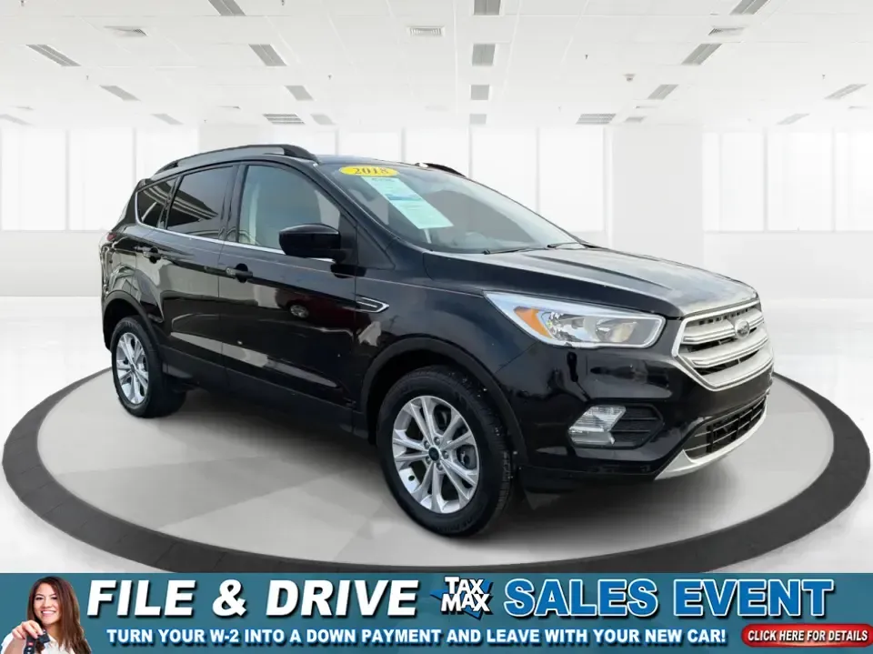 2018 Ford Escape SE (1FMCU9GD6JU) with an 1.5L L4 DOHC 16V engine, 6A transmission, located at 8750 N County Rd 25A, Piqua, OH, 45356, (937) 908-9800, 40.164391, -84.232513 - Are you looking for the perfect vehicle that can handle your busy lifestyle while keeping you comfortable and safe? Look no further than this 2018 Ford Escape SE at Advantage Car and Credit in Piqua, OH. This versatile SUV is ideal for families on the go, weekend adventurers, and even commuters who - Photo#0