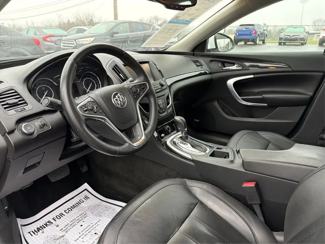 2016 Buick Regal Turbo Premium II (2G4GS5GX7G9) with an 2L I-4 gasoline direct injection engine, located at 8750 N County Rd 25A, Piqua, OH, 45356, (937) 908-9800, 40.164391, -84.232513 - 2016 Buick Regal Turbo Premium II - Photo#9