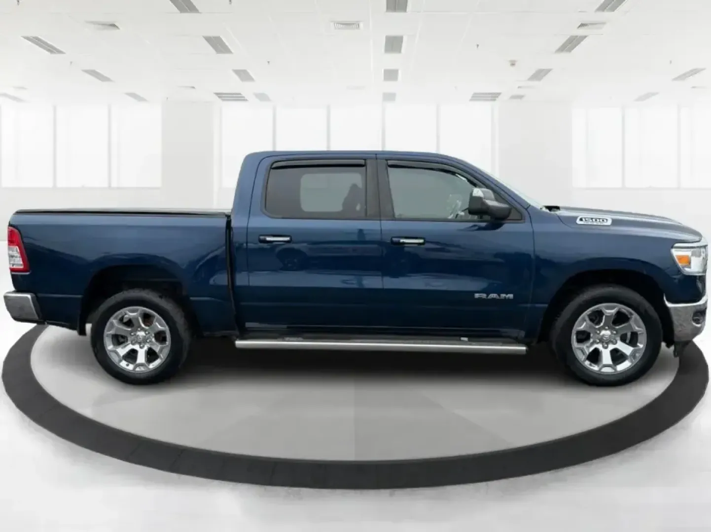2019 Ram 1500 Big Horn/Lone Star Crew Cab 4x4 5'7 Box (1C6SRFFT9KN) with an 5.7L V8 OHV 16V engine, 8A transmission, located at 880 E. National Road, Vandalia, OH, 45377, (937) 908-9800, 39.891918, -84.183594 - **Unleash Your Adventure with This 2019 Ram 1500 Big Horn/Lone Star Crew Cab in Patriot Blue Pearlcoat!**<br /> <br /> Are you ready to elevate your lifestyle with a truck that can handle both your daily commute and weekend adventures? This 2019 Ram 1500 Big Horn/Lone Star Crew Cab is the perfect co - Photo#1