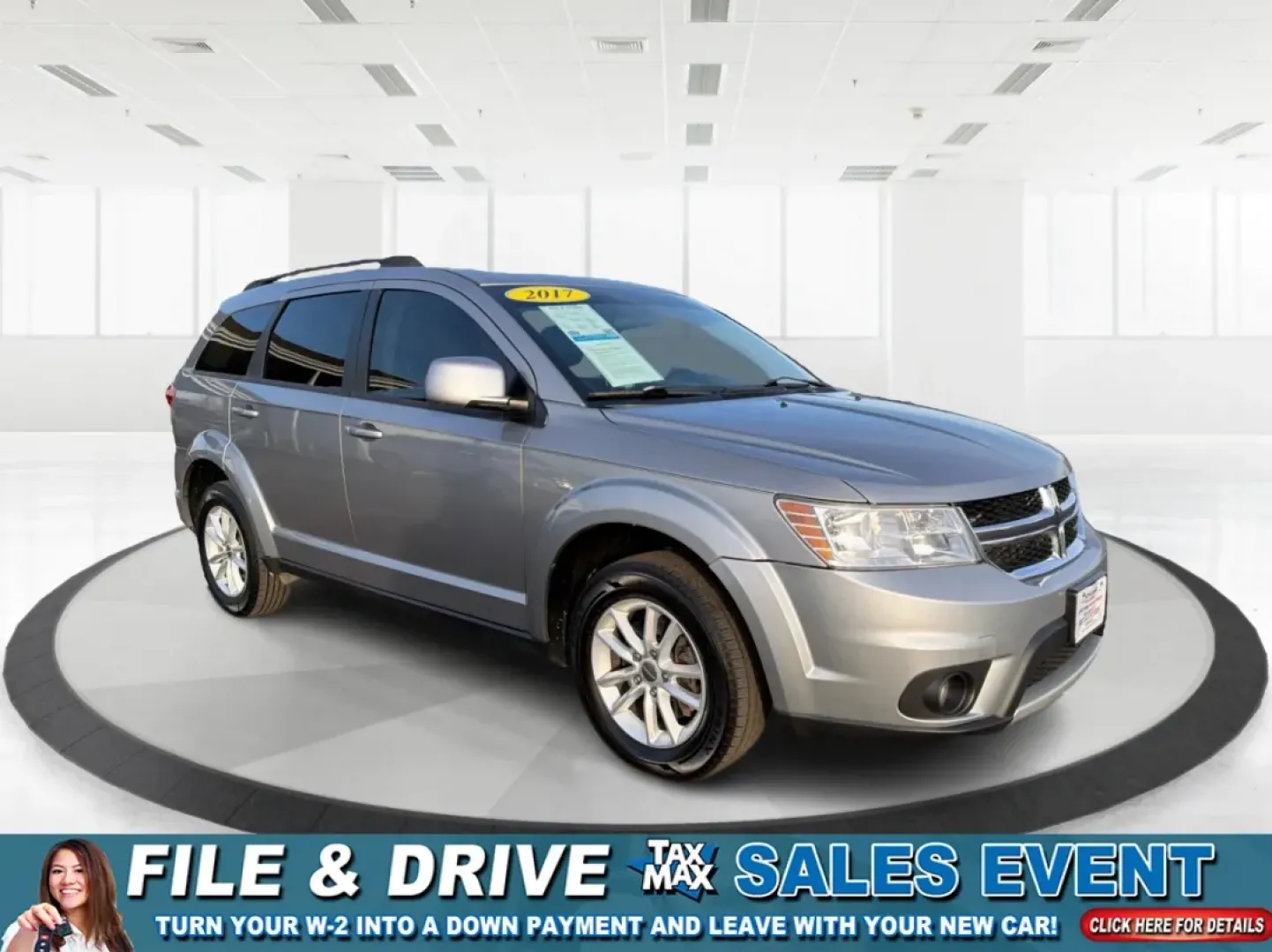 2017 Dodge Journey SXT AWD (3C4PDDBGXHT) with an Pentastar 3.6L V-6 DOHC engine, 6A transmission, located at 880 E. National Road, Vandalia, OH, 45377, (937) 908-9800, 39.891918, -84.183594 - Are you ready to elevate your family adventures or tackle your daily commutes with style and confidence? Look no further than this exceptional **2017 Dodge Journey SXT AWD**. Perfectly suited for growing families or those who crave weekend getaways, this SUV combines versatility, comfort, and perfor - Photo#0