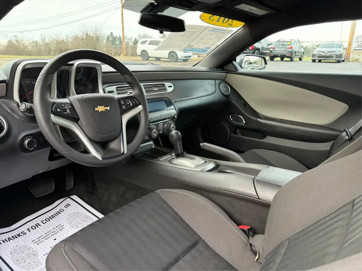 2013 Chevrolet Camaro 2LS (2G1FA1E35D9) with an 3.6L V-6 gasoline direct injection engine, located at 8750 N County Rd 25A, Piqua, OH, 45356, (937) 908-9800, 40.164391, -84.232513 - Experience the thrill of the open road with the 2013 Chevrolet Camaro 2LS, an exhilarating coupe that effortlessly blends style, performance, and practicality. Ideal for weekend adventures, daily commuting, or simply turning heads as you cruise through Troy, OH, this vehicle is built for those who a - Photo#9