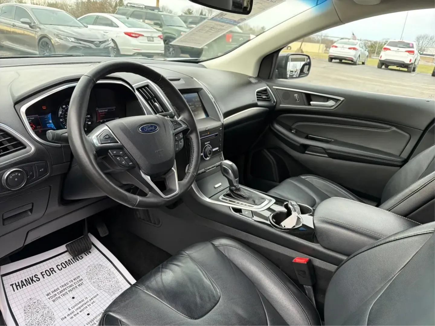 2015 Ford Edge Titanium (2FMTK3K89FB) with an 3.5L V6 DOHC 24V engine, 6A transmission, located at 8750 N County Rd 25A, Piqua, OH, 45356, (937) 908-9800, 40.164391, -84.232513 - **Explore New Horizons with the 2015 Ford Edge Titanium at Advantage Car and Credit**<br /> <br /> If you're on the hunt for a versatile SUV that can handle anything from daily commutes to weekend adventures, look no further than the 2015 Ford Edge Titanium. This sporty utility vehicle is the perfec - Photo#9