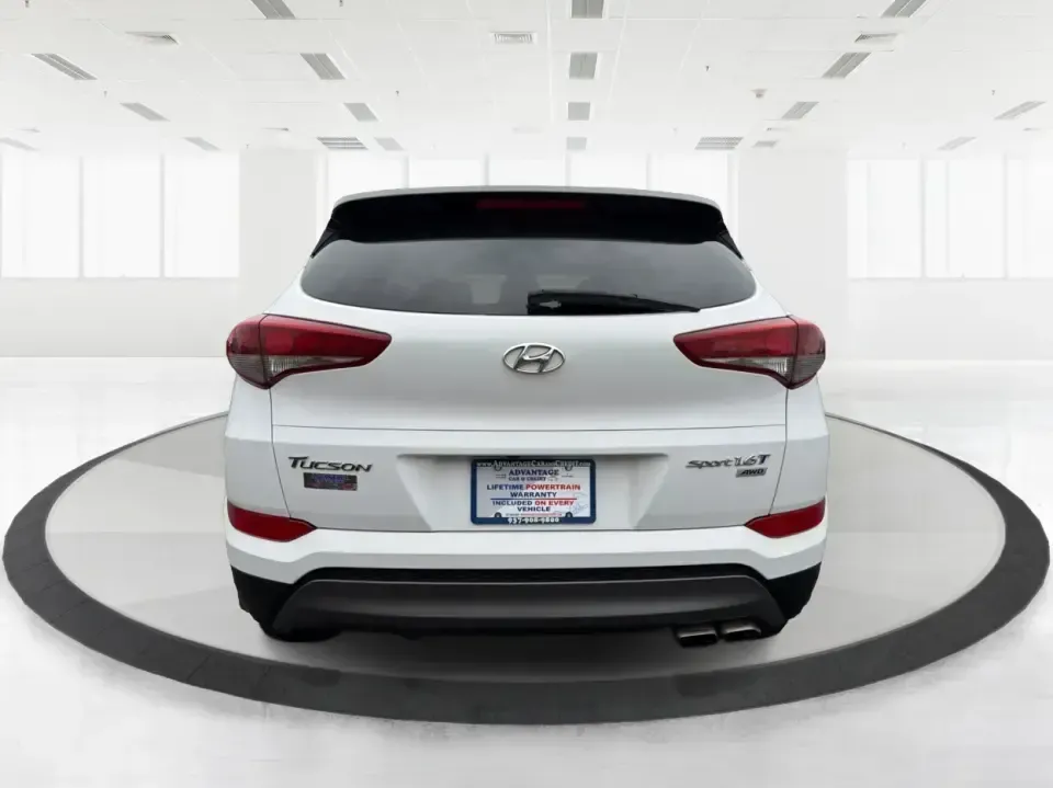 2016 Hyundai Tucson Sport (KM8J3CA26GU) with an 1.6L I-4 gasoline direct injection engine, 7A transmission, located at 1184 Kauffman Ave, Fairborn, OH, 45324, (937) 908-9800, 39.807072, -84.030914 - Discover a world of adventure with the 2016 Hyundai Tucson Sport, the perfect SUV for active families and weekend explorers alike! With its stylish Dazzling White exterior and spacious interior, this vehicle is designed for those who crave both comfort and versatility. Whether you're navigating thro - Photo#3