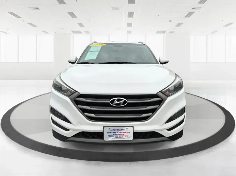 2016 Hyundai Tucson Sport (KM8J3CA26GU) with an 1.6L I-4 gasoline direct injection engine, 7A transmission, located at 1184 Kauffman Ave, Fairborn, OH, 45324, (937) 908-9800, 39.807072, -84.030914 - Discover a world of adventure with the 2016 Hyundai Tucson Sport, the perfect SUV for active families and weekend explorers alike! With its stylish Dazzling White exterior and spacious interior, this vehicle is designed for those who crave both comfort and versatility. Whether you're navigating thro - Photo#7