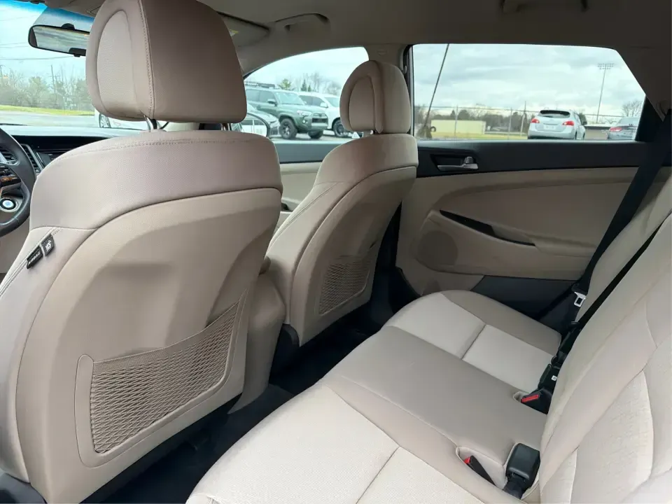 2016 Hyundai Tucson Sport (KM8J3CA26GU) with an 1.6L I-4 gasoline direct injection engine, 7A transmission, located at 1184 Kauffman Ave, Fairborn, OH, 45324, (937) 908-9800, 39.807072, -84.030914 - Discover a world of adventure with the 2016 Hyundai Tucson Sport, the perfect SUV for active families and weekend explorers alike! With its stylish Dazzling White exterior and spacious interior, this vehicle is designed for those who crave both comfort and versatility. Whether you're navigating thro - Photo#10