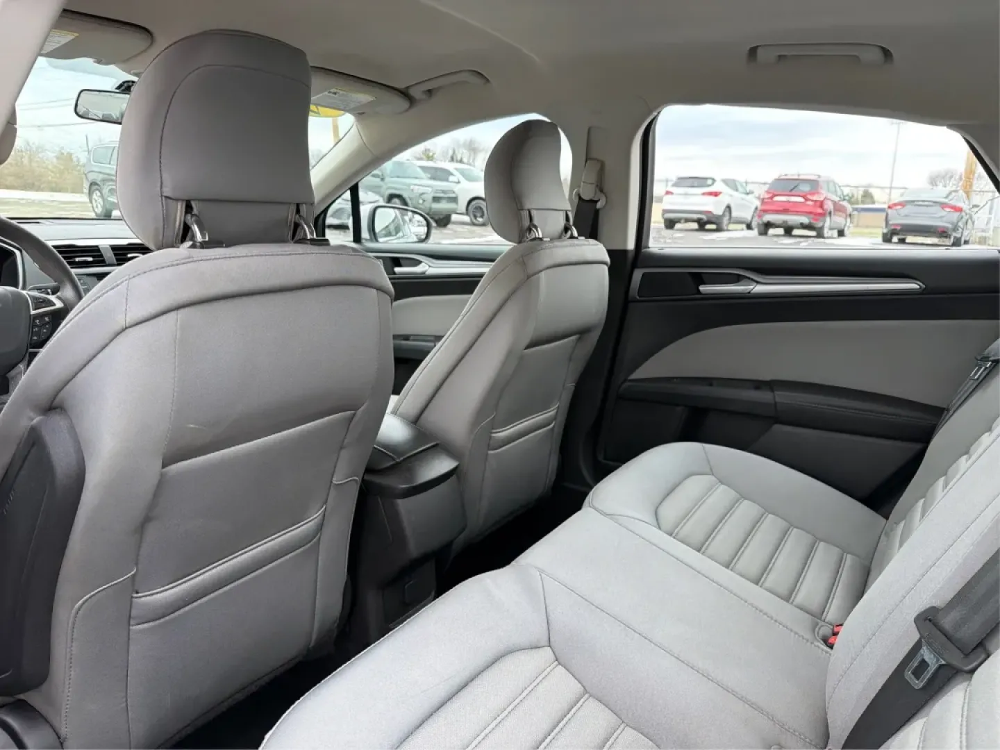 2014 Ford Fusion S (3FA6P0G70ER) with an 2.5L L4 DOHC 16V engine, Automatic transmission, located at 1951 S Dayton Lakeview Rd., New Carlisle, OH, 45344, (937) 908-9800, 39.890999, -84.050255 - **Discover a New Level of Comfort and Style with the 2014 Ford Fusion at Advantage Car and Credit!**<br /> <br /> Are you on the hunt for a reliable sedan that perfectly balances style, efficiency, and comfort? Look no further than the 2014 Ford Fusion, available now at Advantage Car and Credit in N - Photo#10