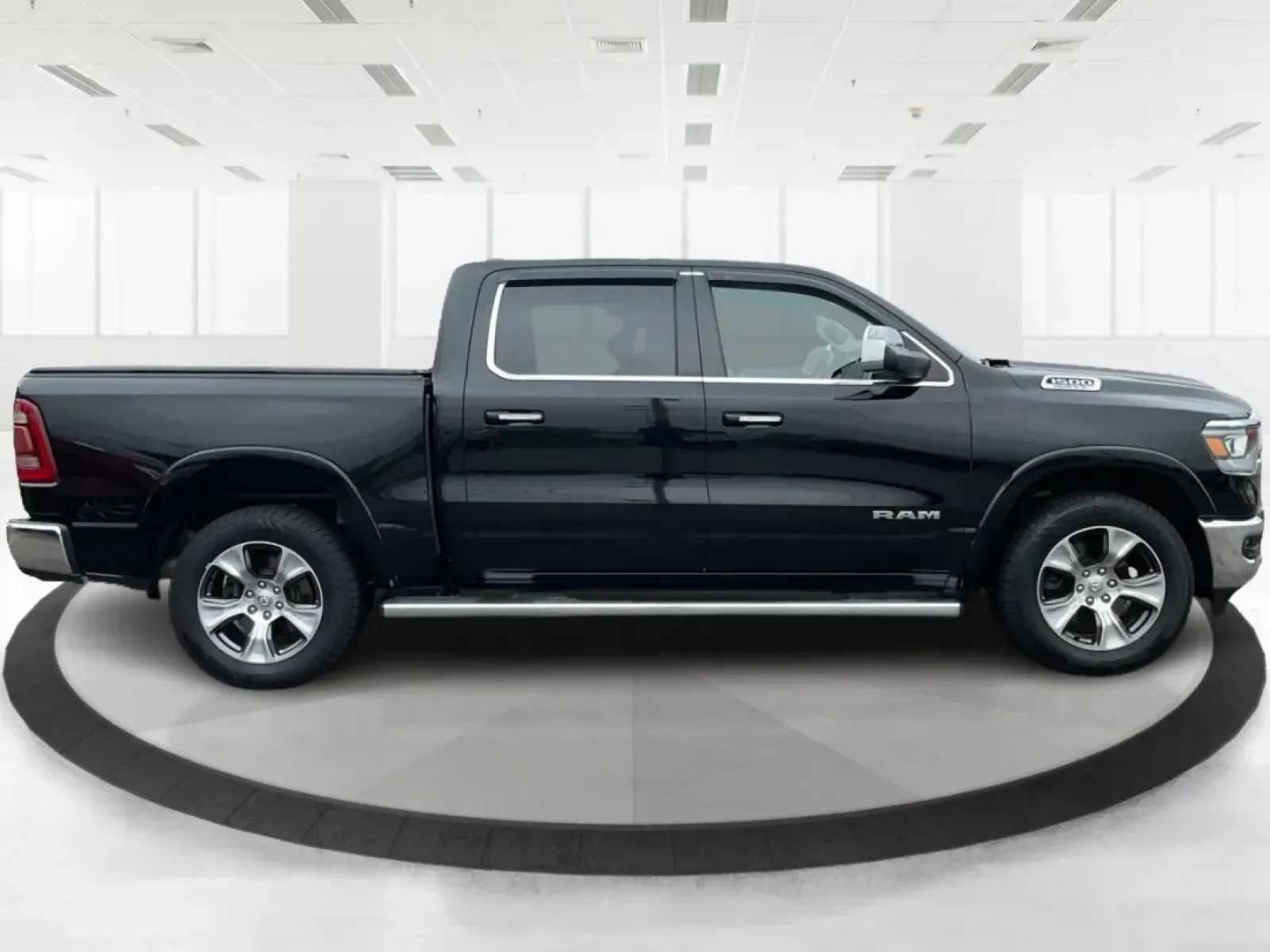 2019 Ram 1500 Laramie Crew Cab SWB 4WD (1C6SRFJT5KN) with an 5.7L V8 OHV 16V engine, 8-Speed Automatic transmission, located at 1951 S Dayton Lakeview Rd., New Carlisle, OH, 45344, (937) 908-9800, 39.890999, -84.050255 - **Unleash Your Adventures with the 2019 Ram 1500 Laramie Crew Cab Perfect for Work and Play!**<br /> <br /> Are you ready to elevate your daily driving experience? Look no further than this stunning 2019 Ram 1500 Laramie Crew Cab, a vehicle designed to enhance your lifestyle whether you're commutin - Photo#1