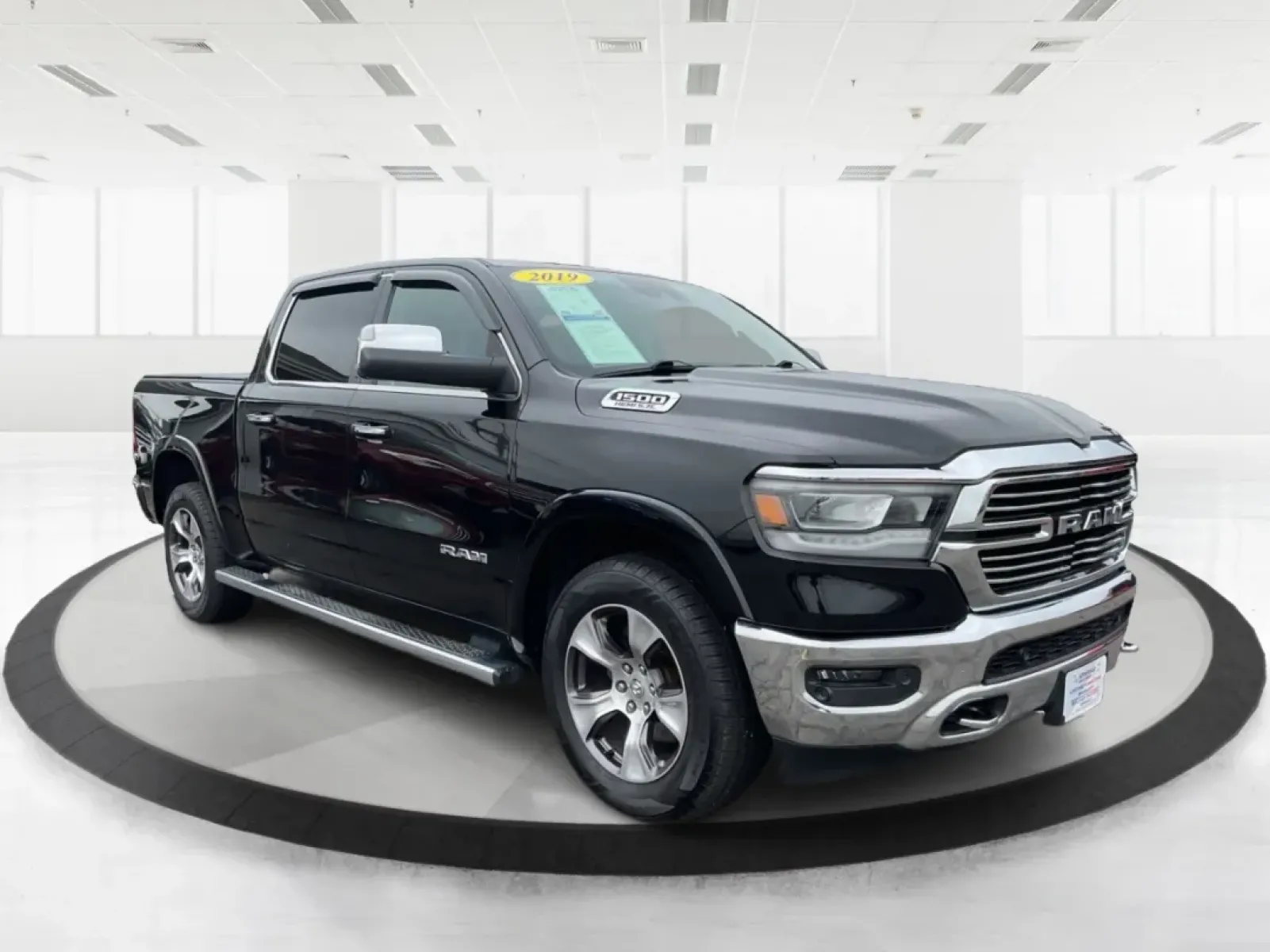 2019 Ram 1500 Laramie Crew Cab SWB 4WD (1C6SRFJT5KN) with an 5.7L V8 OHV 16V engine, 8-Speed Automatic transmission, located at 1951 S Dayton Lakeview Rd., New Carlisle, OH, 45344, (937) 908-9800, 39.890999, -84.050255 - **Unleash Your Adventures with the 2019 Ram 1500 Laramie Crew Cab Perfect for Work and Play!**<br /> <br /> Are you ready to elevate your daily driving experience? Look no further than this stunning 2019 Ram 1500 Laramie Crew Cab, a vehicle designed to enhance your lifestyle whether you're commutin - Photo#0