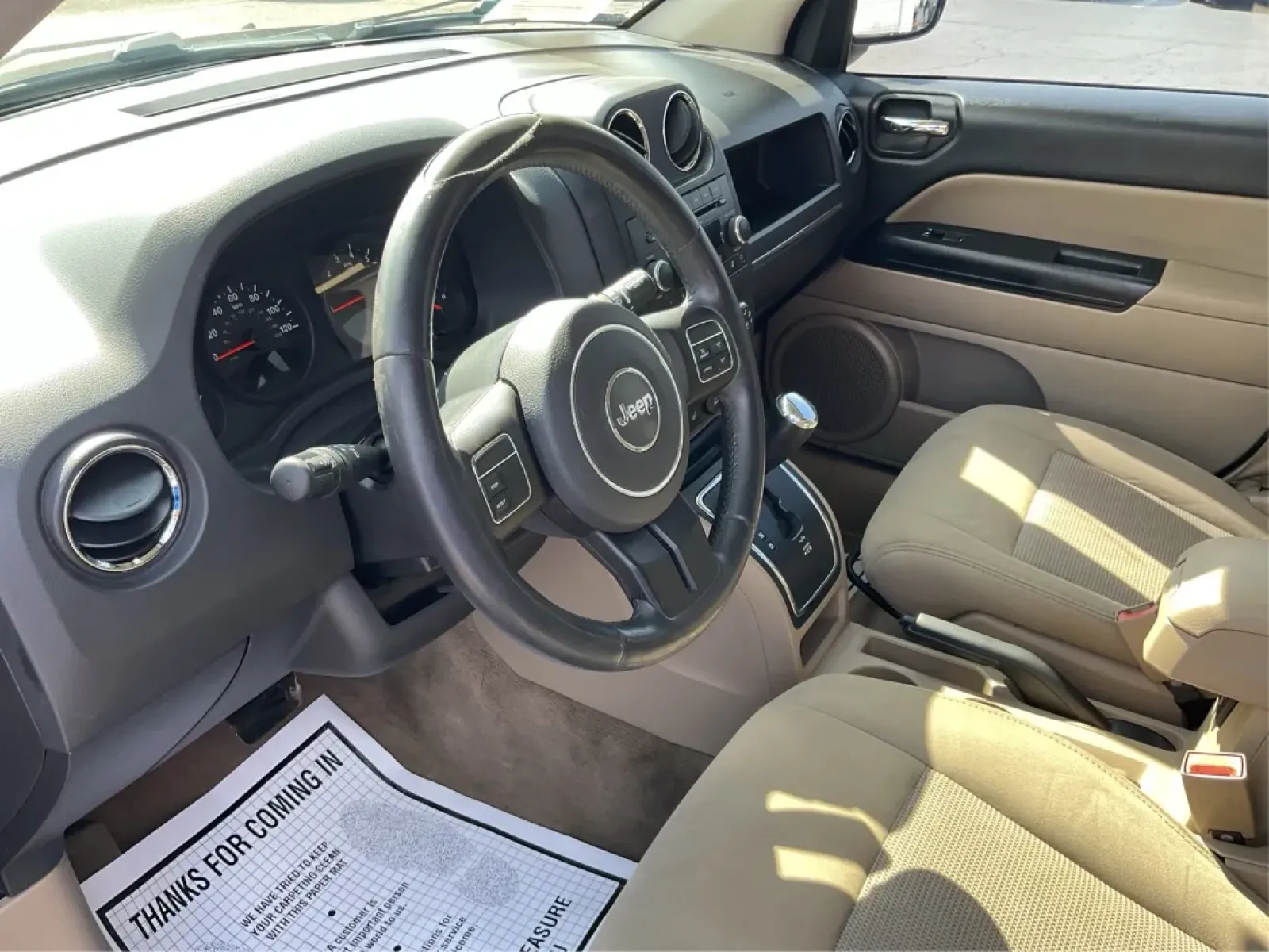 2013 Jeep Compass Latitude (1C4NJDEB6DD) with an 2.4L I-4 DOHC engine, located at 401 Woodman Dr, Riverside, OH, 45431, (937) 908-9800, 39.760899, -84.123421 - Are you ready to elevate your adventures and embrace a lifestyle filled with exploration? The 2013 Jeep Compass Latitude is the perfect companion for those who value versatility and comfort, making it an ideal choice for weekend getaways or daily commutes. This rugged yet refined SUV is now availabl - Photo#8
