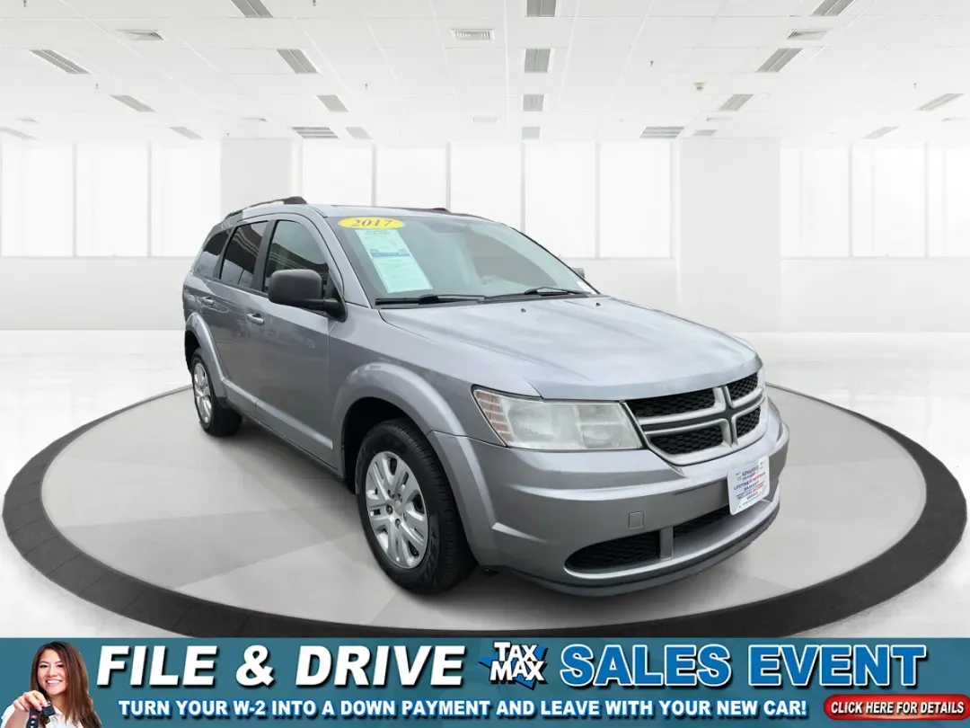 2017 Dodge Journey SE (3C4PDCAB2HT) with an Tigershark MultiAir 2.4L I-4 DOHC engine, 4A transmission, located at 1184 Kauffman Ave, Fairborn, OH, 45324, (937) 908-9800, 39.807072, -84.030914 - **Unleash Your Family Adventures with the 2017 Dodge Journey at Advantage Car and Credit!**<br /> <br /> Are you searching for the perfect SUV to suit your growing family's needs or to make those weekend adventures more exciting? Look no further than this reliable and spacious **2017 Dodge Journey** - Photo#0