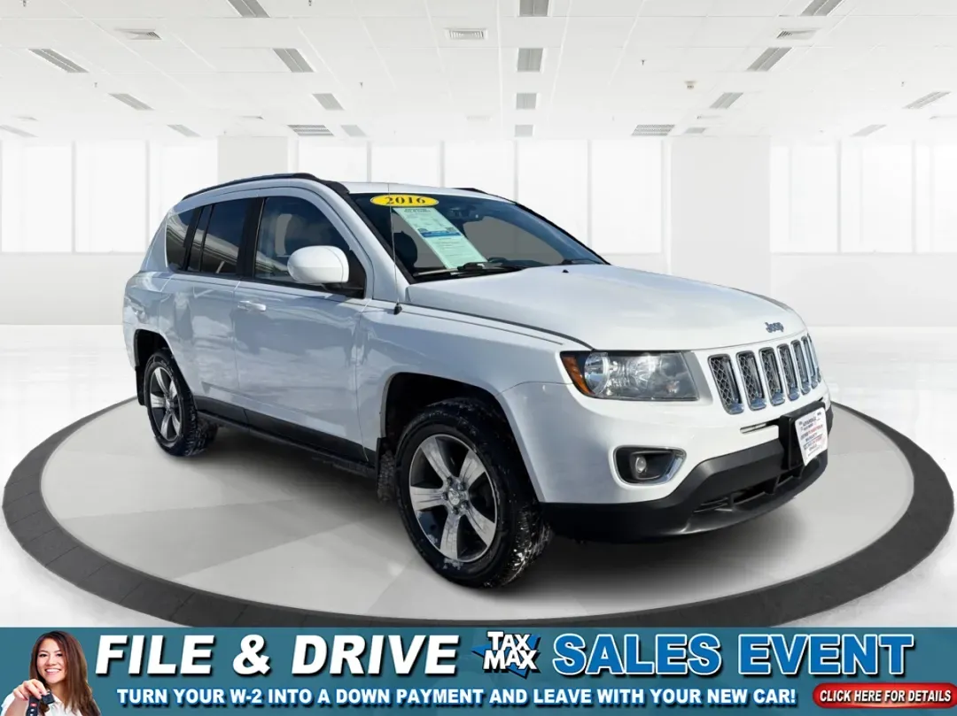 2016 Jeep Compass High Altitude Edition (1C4NJDEB4GD) with an 2.4L I-4 DOHC engine, 6A transmission, located at 4508 South Dixie Dr, Moraine, OH, 45439, (937) 908-9800, 39.689976, -84.218452 - ### Get Ready for Your Next Adventure with the 2016 Jeep Compass High Altitude Edition!<br /> <br /> Are you an adventure seeker or a weekend warrior? The 2016 Jeep Compass High Altitude Edition is the perfect vehicle to elevate your lifestyle! Ideal for those who love hitting the trails or simply r - Photo#0