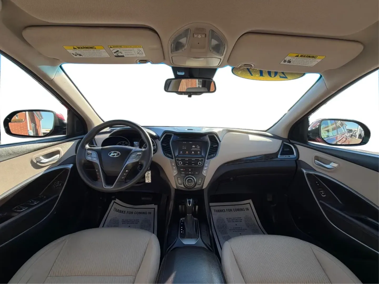 2017 Hyundai Santa Fe SE (KM8SMDHF0HU) with an 3.3L V-6 gasoline direct injection engine, 6A transmission, located at 1230 East Main St, Xenia, OH, 45385, (937) 908-9800, 39.688026, -83.910172 - **Adventure Awaits with This 2017 Hyundai Santa Fe SE - Your Ideal Family SUV!**<br /> <br /> Are you on the lookout for a versatile, spacious SUV that can easily accommodate your family's needs? Look no further than this stunning 2017 Hyundai Santa Fe SE, available now at Advantage Car and Credit i - Photo#21