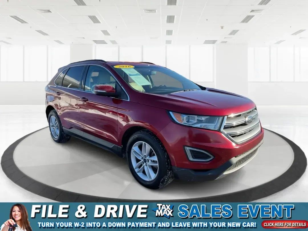 2016 Ford Edge SEL (2FMPK3J99GB) with an 2.0L L4 DOHC 16V engine, 6A transmission, located at 8750 N County Rd 25A, Piqua, OH, 45356, (937) 908-9800, 40.164391, -84.232513 - **Elevate Your Daily Drive with This 2016 Ford Edge SEL at Advantage Car and Credit - Piqua!**<br /> <br /> Are you ready to transform your daily commute or weekend adventures? The 2016 Ford Edge SEL is the perfect SUV to elevate your driving experience, whether you're hauling the kids to soccer pra - Photo#0
