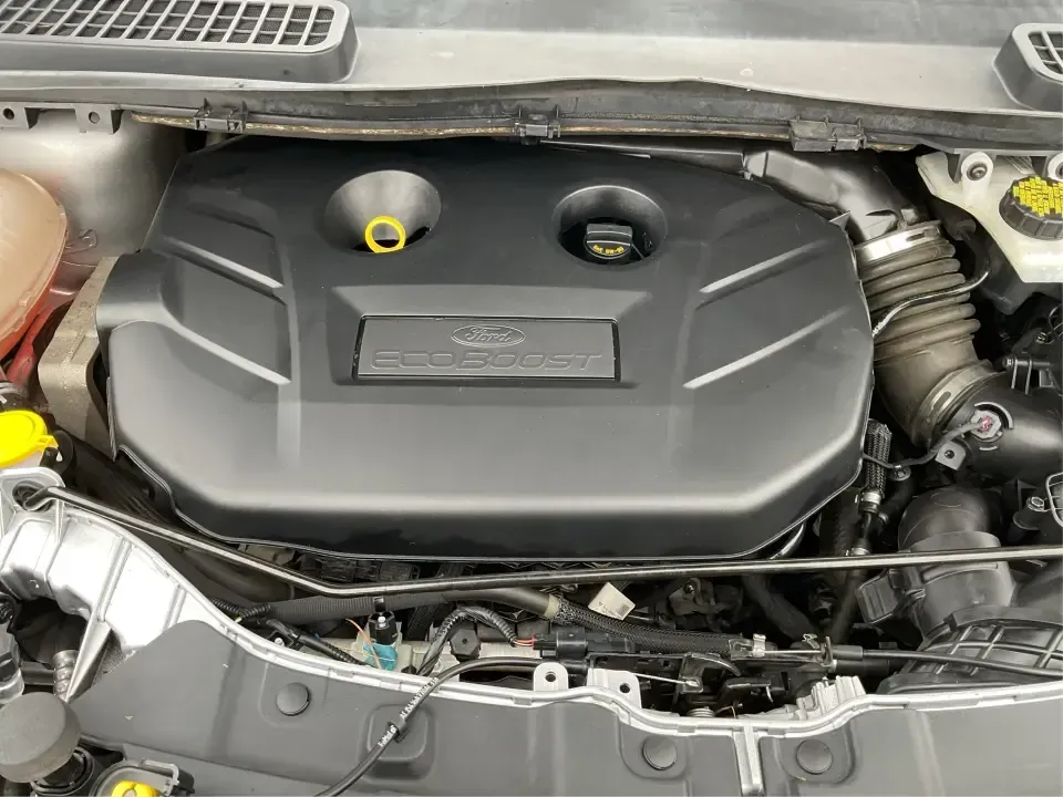 2018 Ford Escape Titanium (1FMCU9J97JU) with an EcoBoost 2L I-4 gasoline direct injection engine, 6A transmission, located at 1230 East Main St, Xenia, OH, 45385, (937) 908-9800, 39.688026, -83.910172 - Need an SUV that can handle Ohio weather, daily commutes, and weekend getaways without feeling like a compromise? This 2018 Ford Escape Titanium 4WD in Ingot Silver Metallic is built for real life in Troy-whether you're shuttling kids across town, driving a long commute down I-75, or loading up for - Photo#11