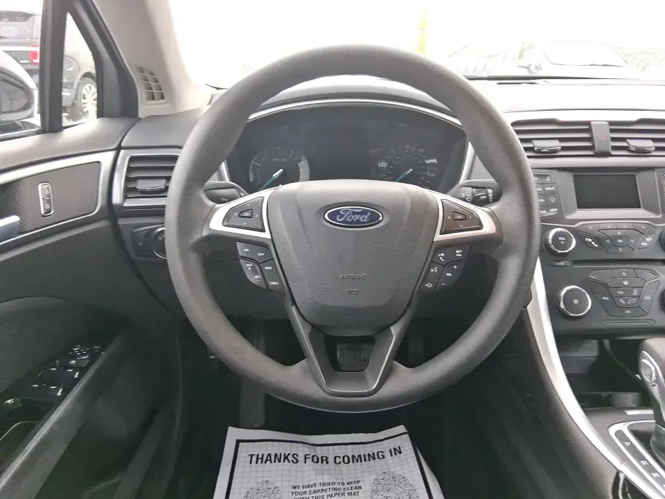 2014 Ford Fusion SE (1FA6P0H77E5) with an 2.5L L4 DOHC 16V engine, Automatic transmission, located at 880 E. National Road, Vandalia, OH, 45377, (937) 908-9800, 39.891918, -84.183594 - Need a dependable sedan for the daily commute up I75, school drop-offs around Vandalia-Butler City Schools, and comfortable weekend drives to the National Museum of the U.S. Air Force? This 2014 Ford Fusion SE is built for real life-smooth on longer stretches of E. National Road, easy to park for er - Photo#17