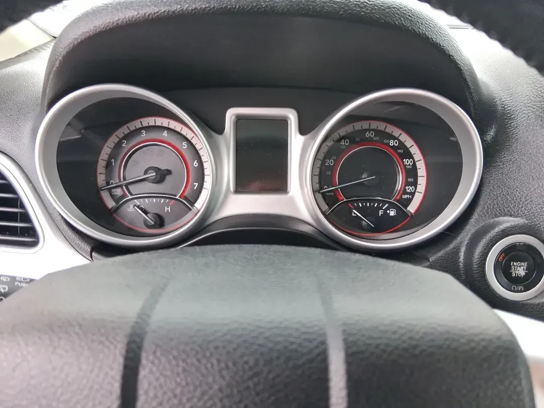 2018 Dodge Journey SE (3C4PDCAB9JT) with an Tigershark MultiAir 2.4L I-4 DOHC engine, 4A transmission, located at 880 E. National Road, Vandalia, OH, 45377, (937) 908-9800, 39.891918, -84.183594 - Need a practical SUV that can handle school drop-offs, grocery runs, and weekend trips up I75 without blowing your budget? This 2018 Dodge Journey SE in Pitch Black Clearcoat is built for real life in West Central Ohio-roomy enough for growing families, comfortable for long commutes, and flexible fo - Photo#14