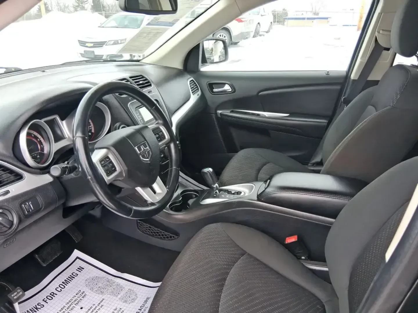 2018 Dodge Journey SE (3C4PDCAB9JT) with an Tigershark MultiAir 2.4L I-4 DOHC engine, 4A transmission, located at 880 E. National Road, Vandalia, OH, 45377, (937) 908-9800, 39.891918, -84.183594 - Need a practical SUV that can handle school drop-offs, grocery runs, and weekend trips up I75 without blowing your budget? This 2018 Dodge Journey SE in Pitch Black Clearcoat is built for real life in West Central Ohio-roomy enough for growing families, comfortable for long commutes, and flexible fo- Photo#8