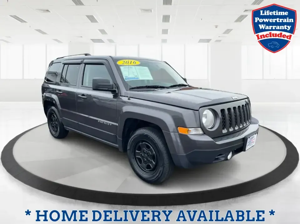 2016 Jeep Patriot Sport (1C4NJPBAXGD) with an 2.0L L4 DOHC 16V engine, Automatic transmission, located at 1184 Kauffman Ave, Fairborn, OH, 45324, (937) 908-9800, 39.807072, -84.030914 - **Explore New Adventures with the 2016 Jeep Patriot Sport SUV at Advantage Car and Credit in Fairborn, OH!**<br /> <br /> Are you ready to elevate your lifestyle with a vehicle that complements your adventurous spirit? Whether you're navigating the bustling streets of Fairborn or hitting the trails - Photo#0