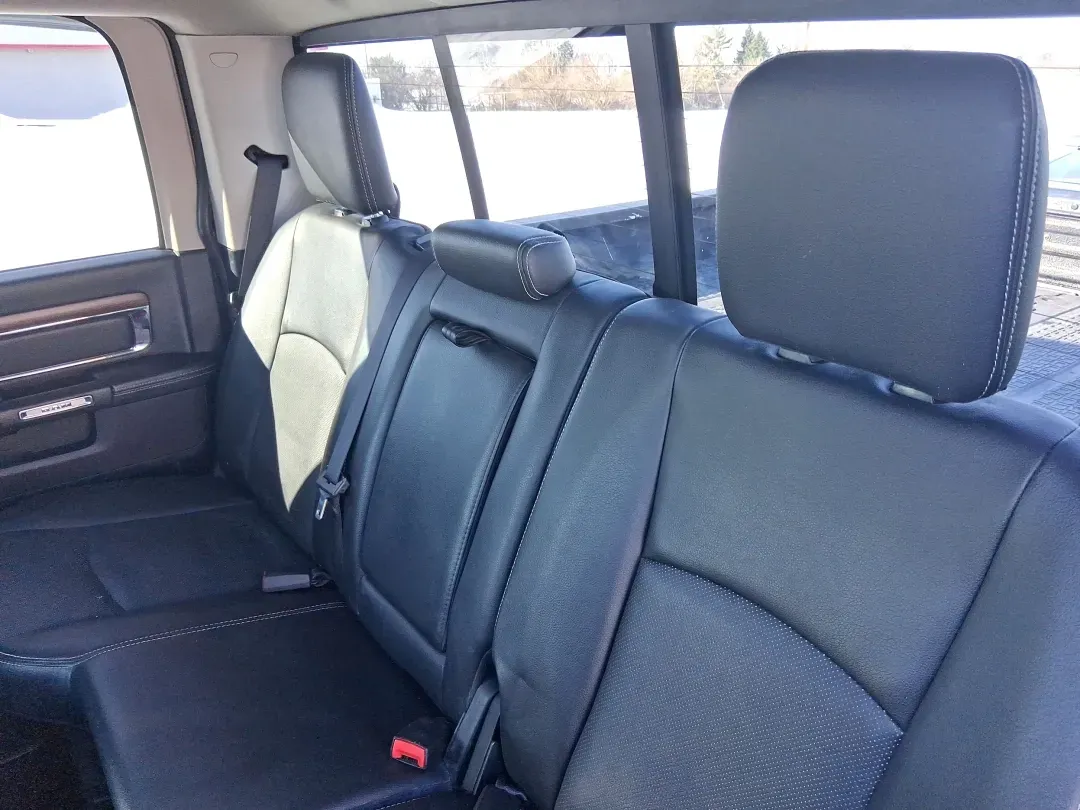 2016 Ram 1500 Laramie (1C6RR7NT1GS) with an 5.7L V8 OHV 16V engine, 6A transmission, located at 1099 N County Rd 25A , Troy, OH, 45373, (937) 908-9800, 40.057079, -84.212883 - Built for Ohio backroads, weekend lake runs, and the kind of workday that doesn't stop when the weather turns, this 2016 Ram 1500 Laramie Crew Cab 4WD is the truck that fits real life in Troy. Whether you're towing a trailer out toward the Miami County Fairgrounds, hauling gear for a Saturday at Tre - Photo#10