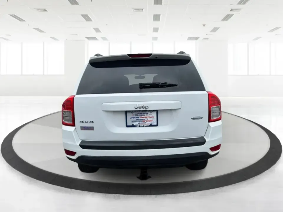 2012 Jeep Compass Latitude (1C4NJDEB4CD) with an 2.4L I-4 DOHC engine, Continuously Variable Transmission transmission, located at 1184 Kauffman Ave, Fairborn, OH, 45324, (937) 908-9800, 39.807072, -84.030914 - Need a do-it-all SUV that fits real life in West Central Ohio-school drop-offs, long commutes up I75, and spontaneous weekend escapes to the trails around Johnston Farm and Indian Agency? This 2012 Jeep Compass Latitude 4WD in Bright White Clearcoat is built for that everyday adventure lifestyle, - Photo#3