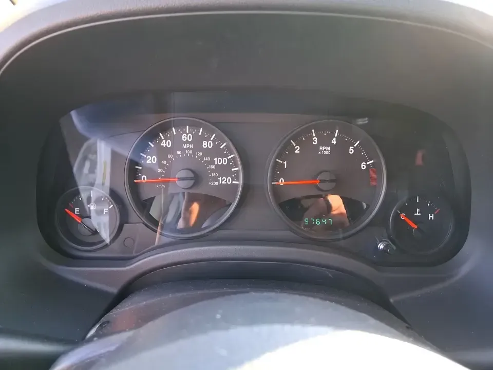2012 Jeep Compass Latitude (1C4NJDEB4CD) with an 2.4L I-4 DOHC engine, Continuously Variable Transmission transmission, located at 1184 Kauffman Ave, Fairborn, OH, 45324, (937) 908-9800, 39.807072, -84.030914 - Need a do-it-all SUV that fits real life in West Central Ohio-school drop-offs, long commutes up I75, and spontaneous weekend escapes to the trails around Johnston Farm and Indian Agency? This 2012 Jeep Compass Latitude 4WD in Bright White Clearcoat is built for that everyday adventure lifestyle, - Photo#15