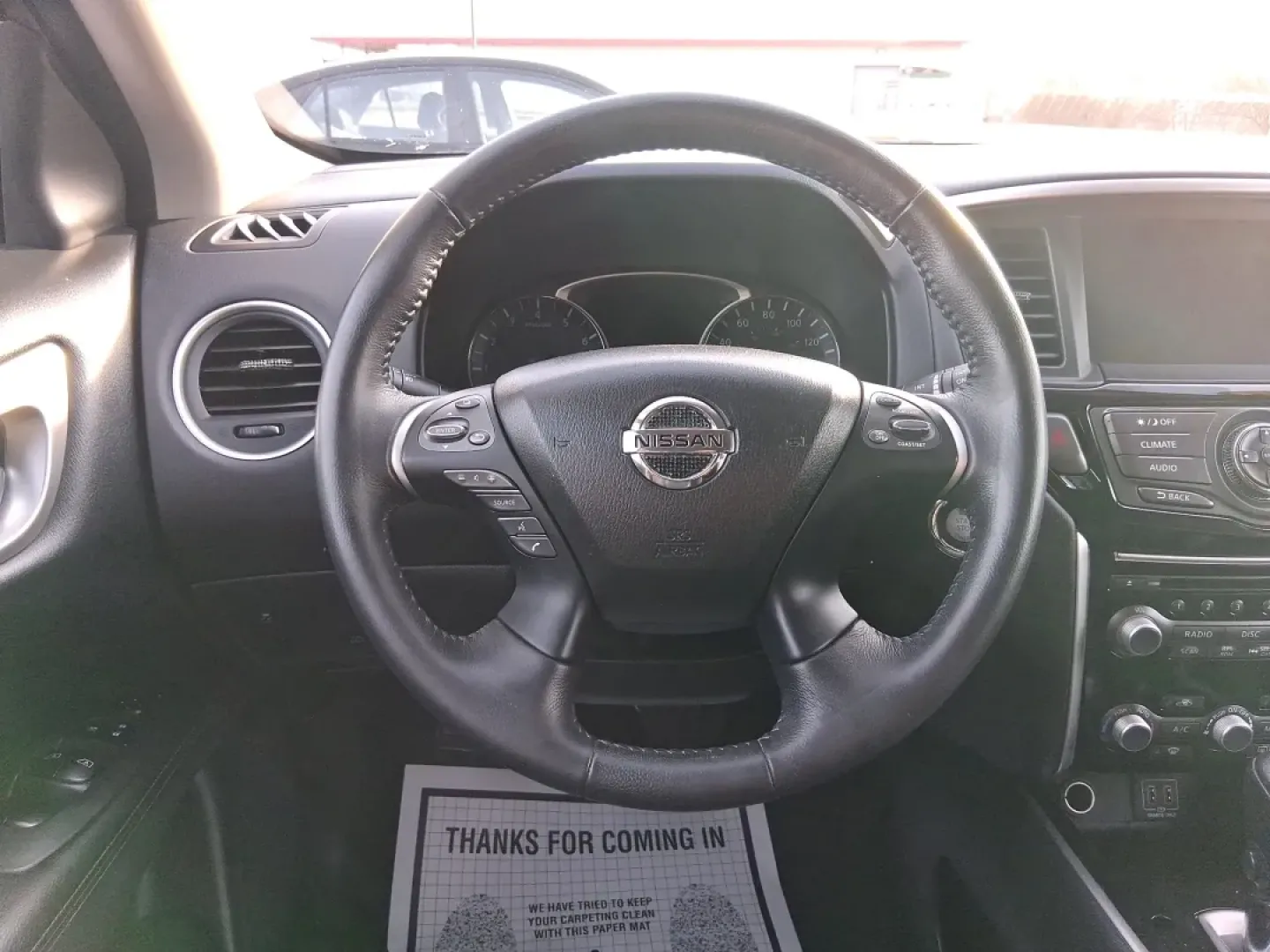 2018 Nissan Pathfinder SV (5N1DR2MM7JC) with an 3.5L V-6 gasoline direct injection engine, CVT transmission, located at 1099 N County Rd 25A , Troy, OH, 45373, (937) 908-9800, 40.057079, -84.212883 - Pack up the kids, the cooler, and the weekend plans-this 2018 Nissan Pathfinder SV is built for real life in Troy, Ohio, whether you're shuttling to practice, commuting down I75, or heading out for a road trip to the Dayton area. With three-row versatility, confident capability, and family-friendly - Photo#16