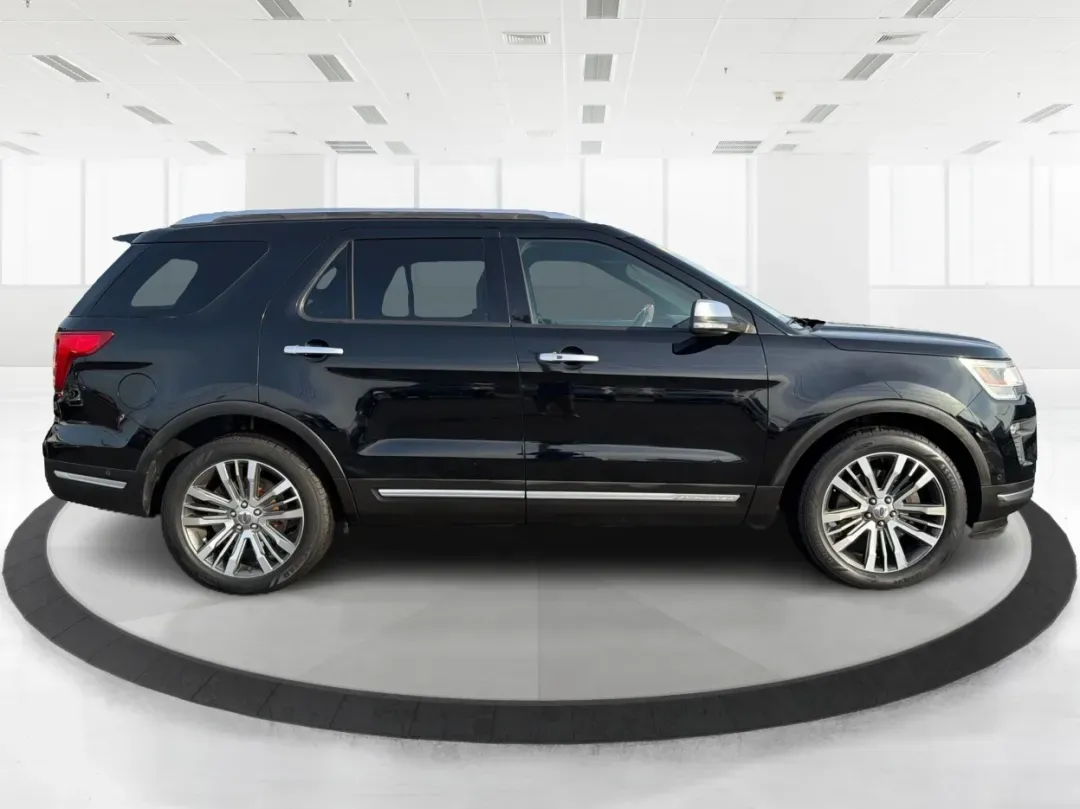 2018 Ford Explorer Platinum (1FM5K8HT1JG) with an EcoBoost 3.5L V-6 gasoline direct injection engine, 6A transmission, located at 8750 N County Rd 25A, Piqua, OH, 45356, (937) 908-9800, 40.164391, -84.232513 - Load up the family, cue the road-trip playlist, and point your weekend plans toward Indian Lake or a quick getaway down I75-this 2018 Ford Explorer Platinum is built for real-life Ohio driving. With confident 4WD/AWD traction, three-row versatility, and premium comfort, it's an ideal SUV for growing - Photo#1