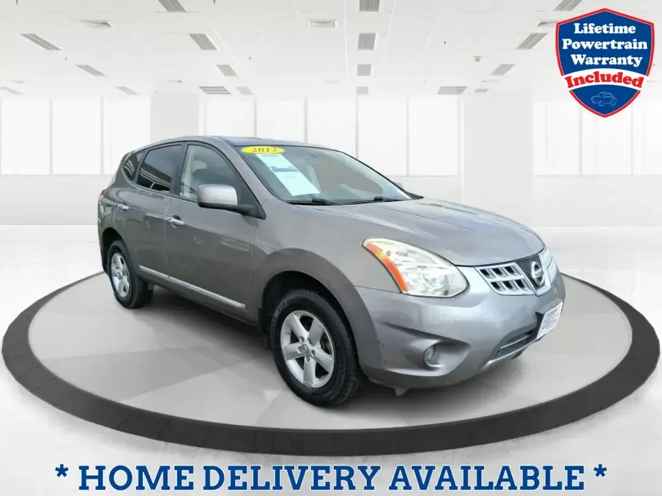 2013 Nissan Rogue S (JN8AS5MV5DW) with an 2.5L I-4 DOHC engine, Continuously Variable Transmission transmission, located at 8750 N County Rd 25A, Piqua, OH, 45356, (937) 908-9800, 40.164391, -84.232513 - Ready for a practical SUV that fits real life in the Miami Valley-school drop-offs, I-75 commutes, grocery runs, and spontaneous weekend getaways to Carillon Historical Park or a stroll around The Greene? This **2013 Nissan Rogue S** is the kind of compact SUV that makes everyday driving easier, wit - Photo#0