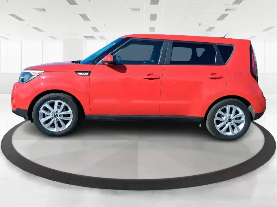 2018 Kia Soul + (KNDJP3A58J7) with an 2L I-4 gasoline direct injection engine, 6A transmission, located at 401 Woodman Dr, Riverside, OH, 45431, (937) 908-9800, 39.760899, -84.123421 - Need a dependable commuter that's easy to park in tight lots, roomy enough for Costco runs, and fun for weekend escapes to the MetroParks? This 2018 Kia Soul + in eye-catching Inferno Red fits the Riverside lifestyle perfectly-whether you're cruising along Woodman Dr, hopping on I-675 for a long com - Photo#5