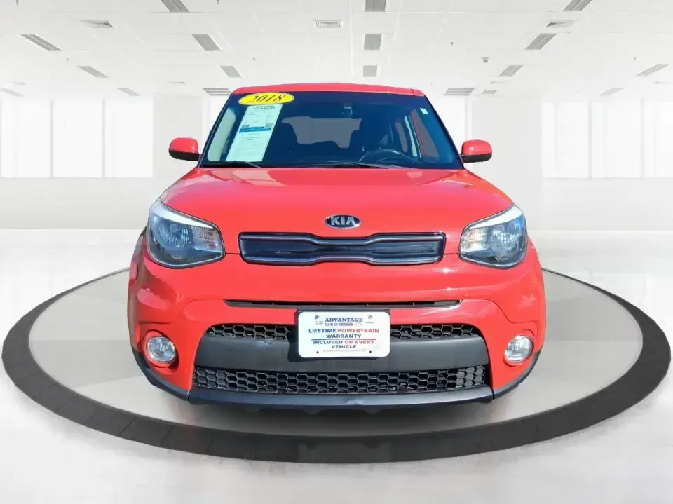 2018 Kia Soul + (KNDJP3A58J7) with an 2L I-4 gasoline direct injection engine, 6A transmission, located at 401 Woodman Dr, Riverside, OH, 45431, (937) 908-9800, 39.760899, -84.123421 - Need a dependable commuter that's easy to park in tight lots, roomy enough for Costco runs, and fun for weekend escapes to the MetroParks? This 2018 Kia Soul + in eye-catching Inferno Red fits the Riverside lifestyle perfectly-whether you're cruising along Woodman Dr, hopping on I-675 for a long com - Photo#7