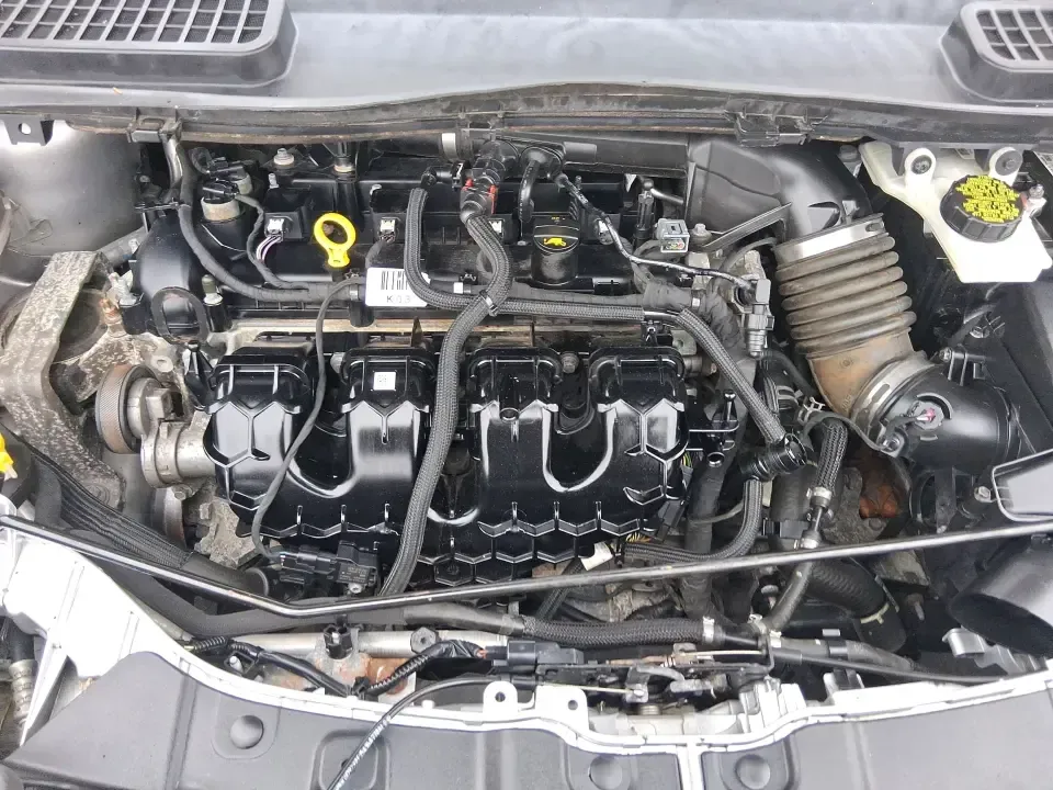 2017 Ford Escape Titanium (1FMCU9J9XHU) with an 2.0L L4 DOHC 16V engine, 6A transmission, located at 401 Woodman Dr, Riverside, OH, 45431, (937) 908-9800, 39.760899, -84.123421 - Picture your next Ohio weekend: a comfortable SUV loaded with gear, cruising down I-75 for a quick Dayton outing, then turning toward the MetroParks for a hike-without worrying about winter weather, tight parking lots, or long-drive fatigue. This 2017 Ford Escape Titanium is built for real life in M - Photo#11