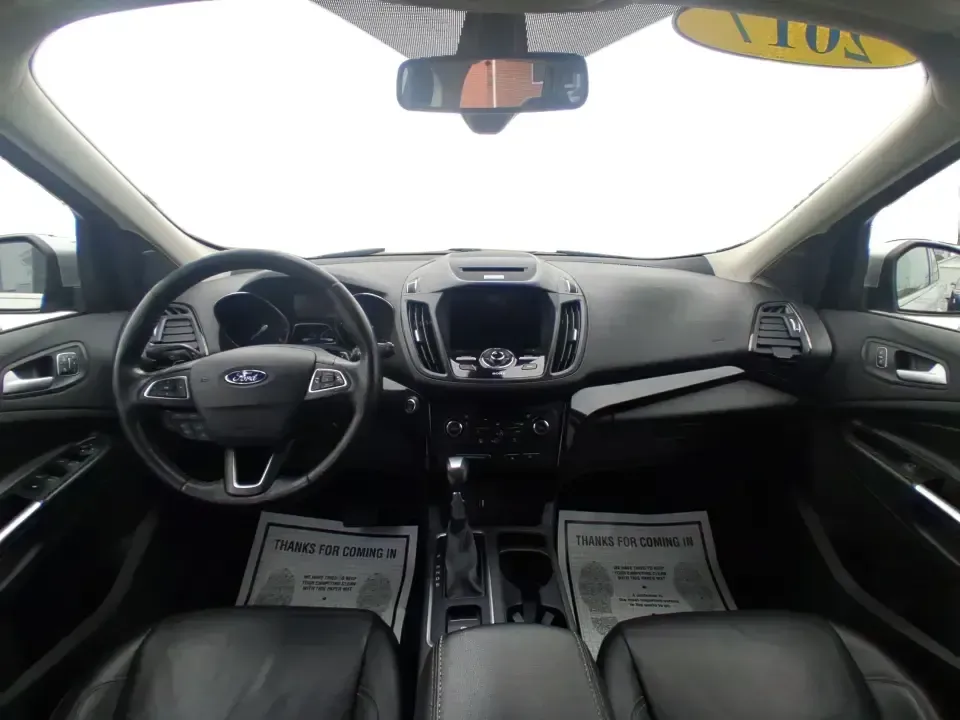 2017 Ford Escape Titanium (1FMCU9J9XHU) with an 2.0L L4 DOHC 16V engine, 6A transmission, located at 401 Woodman Dr, Riverside, OH, 45431, (937) 908-9800, 39.760899, -84.123421 - Picture your next Ohio weekend: a comfortable SUV loaded with gear, cruising down I-75 for a quick Dayton outing, then turning toward the MetroParks for a hike-without worrying about winter weather, tight parking lots, or long-drive fatigue. This 2017 Ford Escape Titanium is built for real life in M - Photo#21