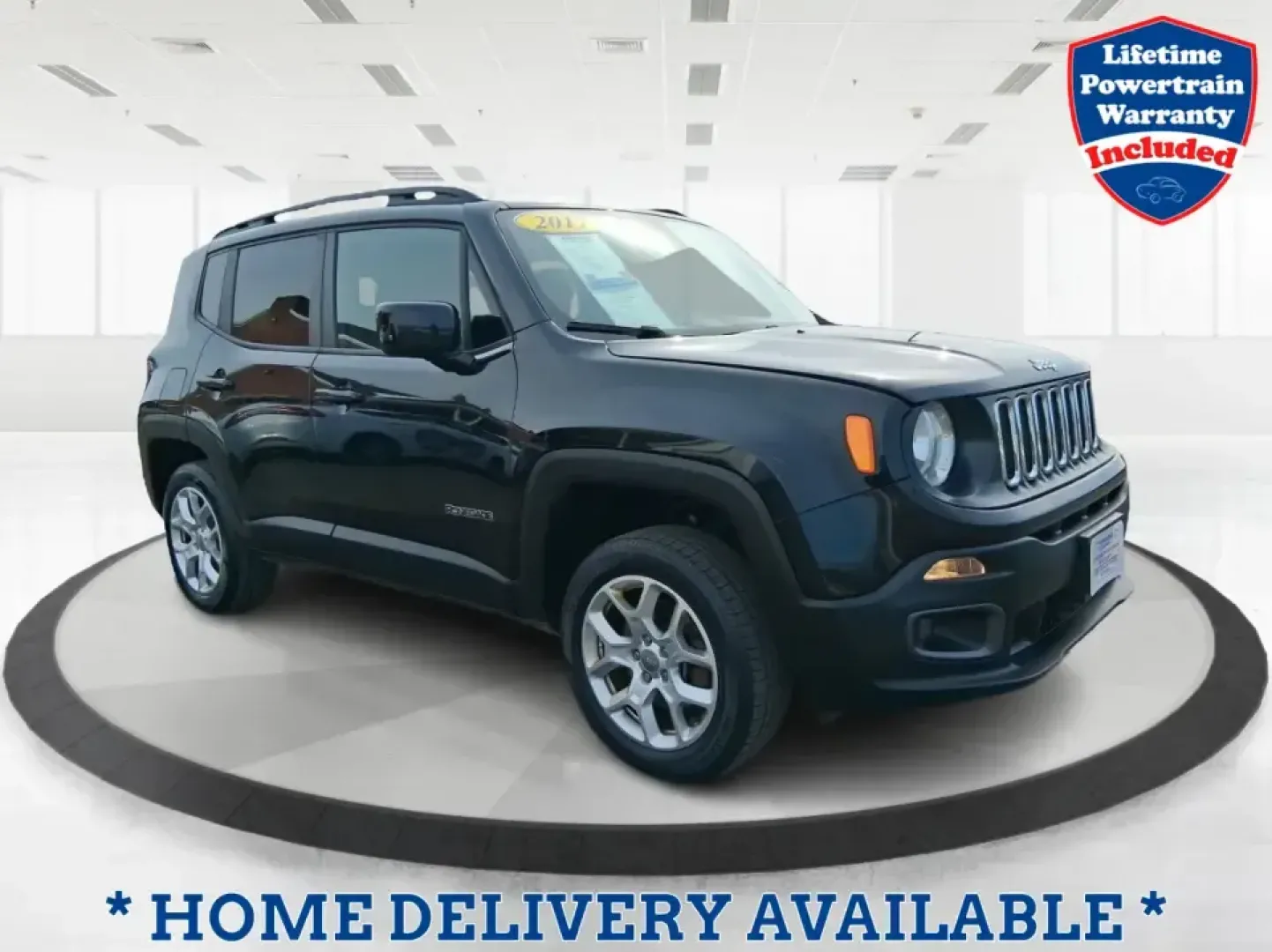 2017 Jeep Renegade Latitude 4x4 (ZACCJBBB3HP) with an 2.4L L4 DOHC 16V engine, 6M transmission, located at 8750 N County Rd 25A, Piqua, OH, 45356, (937) 908-9800, 40.164391, -84.232513 - Weekend adventures don't have to wait for perfect credit. If you want a compact SUV that's easy to park for daily errands, confident in Ohio weather, and ready for a quick getaway to Indian Lake or a scenic drive through Miami County backroads, this **2017 Jeep Renegade Latitude 4x4** is built for r - Photo#0