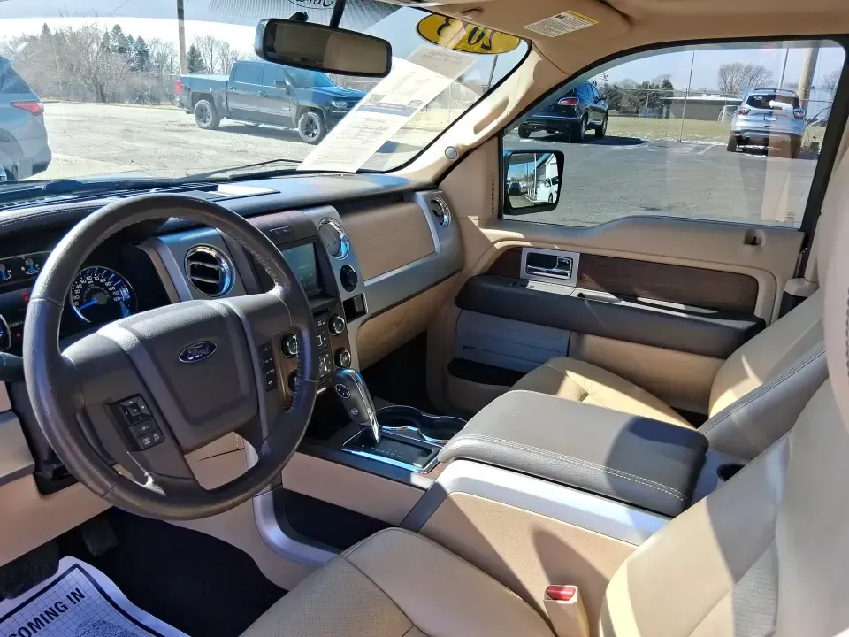 2013 Ford F-150 LARIAT (1FTFX1ETXDF) with an 3.5L V6 TURBO engine, 6-Speed Automatic transmission, located at 8750 N County Rd 25A, Piqua, OH, 45356, (937) 908-9800, 40.164391, -84.232513 - Need one truck that can handle the weekday grind, the Saturday hardware-store run, and a spur-of-the-moment road trip up I-75? This 2013 Ford F-150 LARIAT 4WD is built for real life in Troy, Ohio-strong enough for towing and hauling, comfortable enough for long commutes, and refined enough to pull u - Photo#9