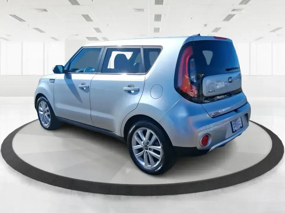 2017 Kia Soul + (KNDJP3A59H7) with an 2L I-4 gasoline direct injection engine, 6A transmission, located at 1951 S Dayton Lakeview Rd., New Carlisle, OH, 45344, (937) 908-9800, 39.890999, -84.050255 - Picture an easy-to-park, easy-to-live-with hatchback that's ready for daily commutes, campus runs, grocery trips, and weekend getaways without feeling bulky or boring. This **2017 Kia Soul +** in **Bright Silver** is a smart pick for drivers who want standout style, flexible cargo space, and confide - Photo#4