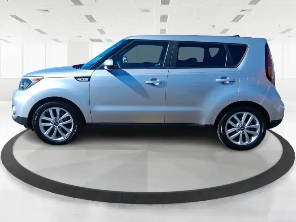 2017 Kia Soul + (KNDJP3A59H7) with an 2L I-4 gasoline direct injection engine, 6A transmission, located at 1951 S Dayton Lakeview Rd., New Carlisle, OH, 45344, (937) 908-9800, 39.890999, -84.050255 - Picture an easy-to-park, easy-to-live-with hatchback that's ready for daily commutes, campus runs, grocery trips, and weekend getaways without feeling bulky or boring. This **2017 Kia Soul +** in **Bright Silver** is a smart pick for drivers who want standout style, flexible cargo space, and confide - Photo#5